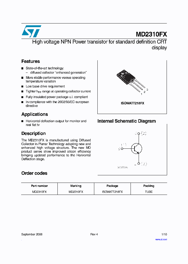 MD2310FX_697985.PDF Datasheet