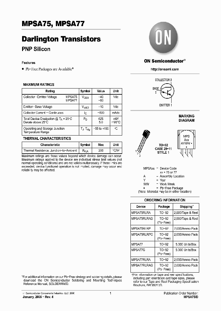 MPSA77G_754497.PDF Datasheet