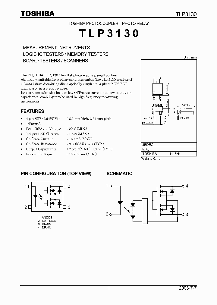 TLP3130_1021252.PDF Datasheet