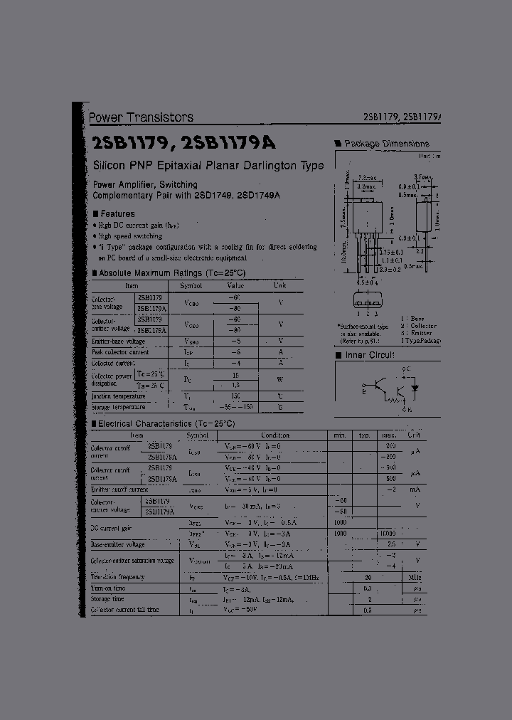 2SB1179_1122884.PDF Datasheet