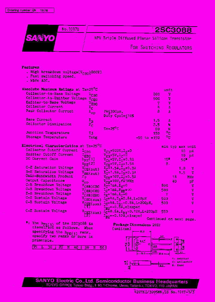 2SC3088_1162320.PDF Datasheet