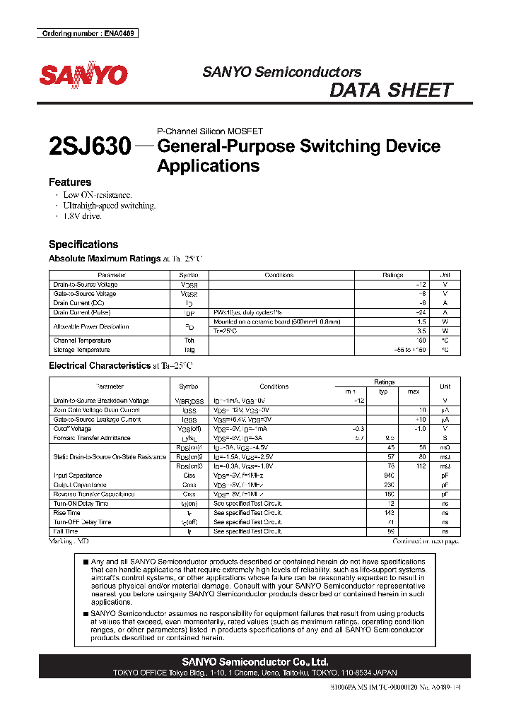 2SJ630_1197692.PDF Datasheet