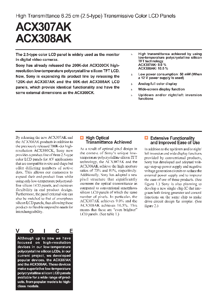 ACX308AK_1205732.PDF Datasheet