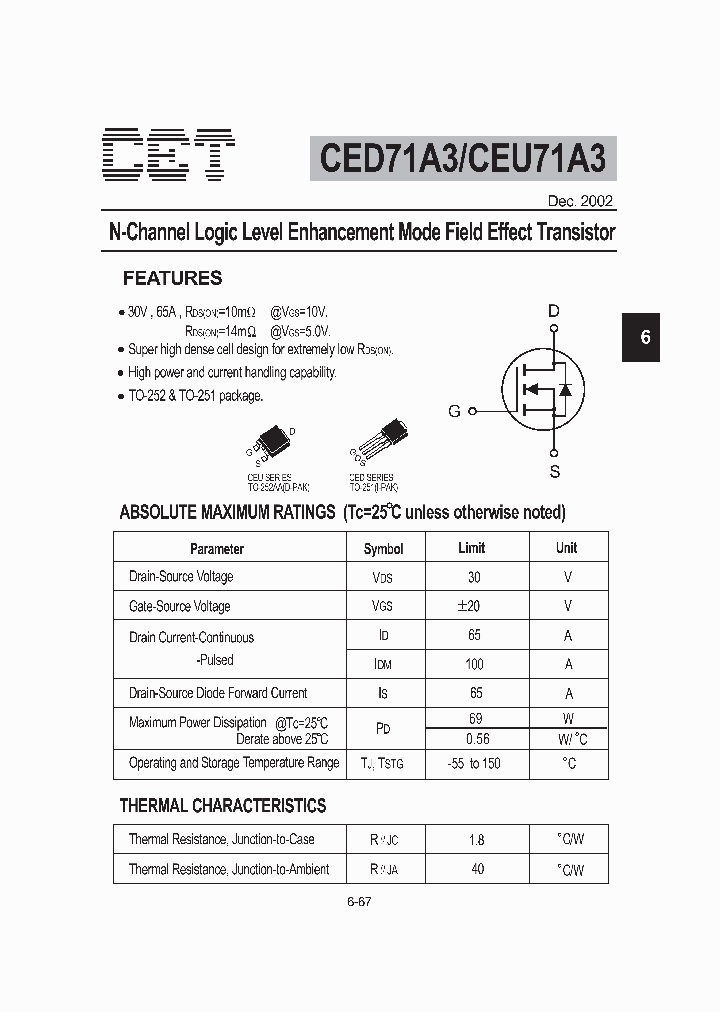 CEU71A3_1225898.PDF Datasheet