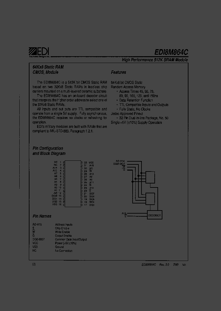 EDI8M864C_1235998.PDF Datasheet