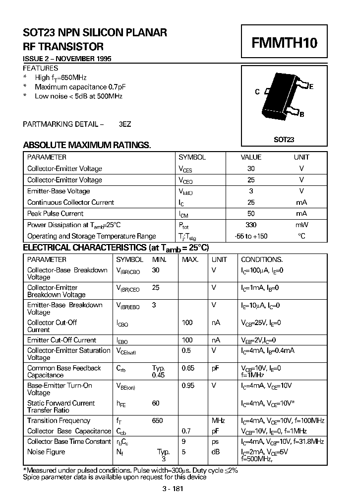 FMMTH10_1241070.PDF Datasheet