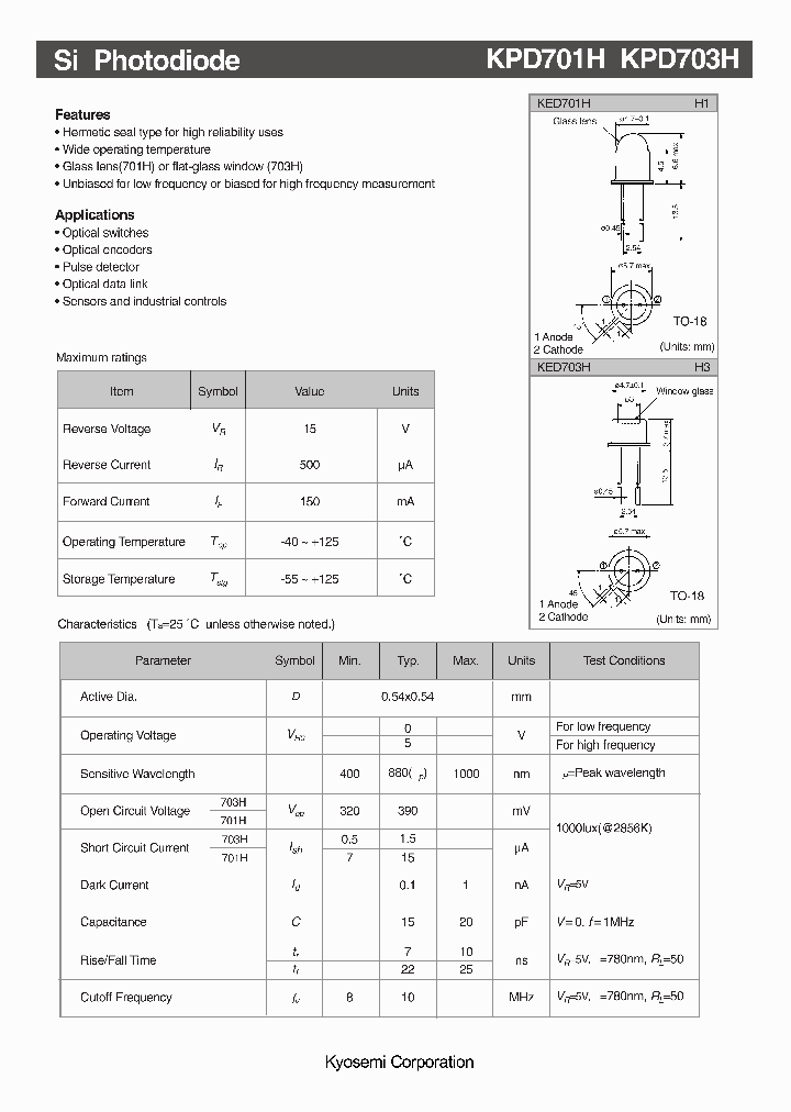 KPD703H_1260835.PDF Datasheet