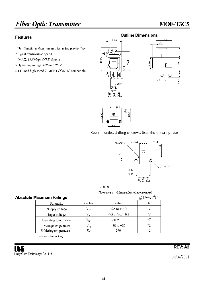 MOF-T3C5_1282208.PDF Datasheet