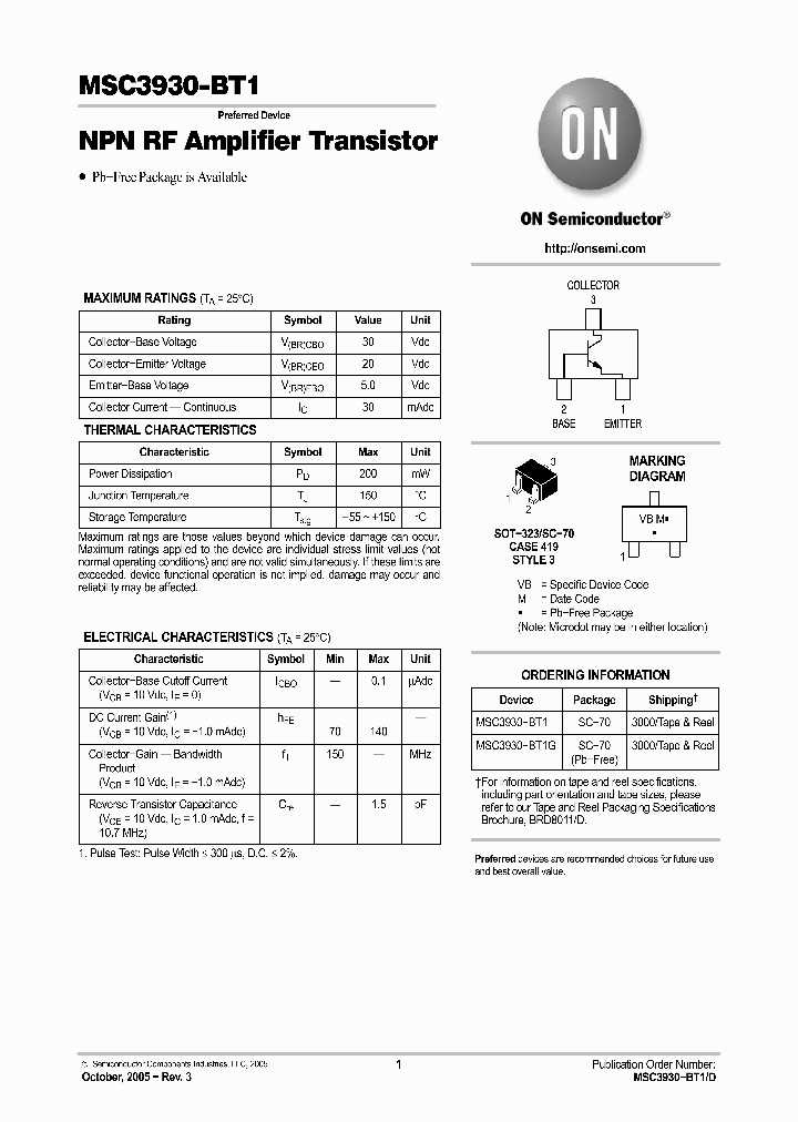 MSC3930-BT1_1120898.PDF Datasheet