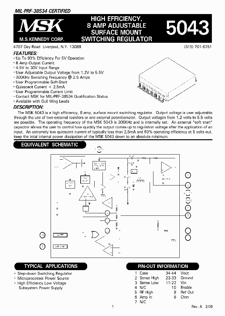 MSK5043HG_1284435.PDF Datasheet