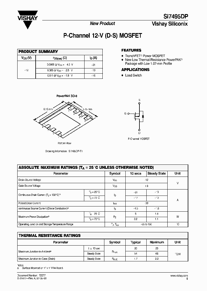 SI7495DP_1309177.PDF Datasheet