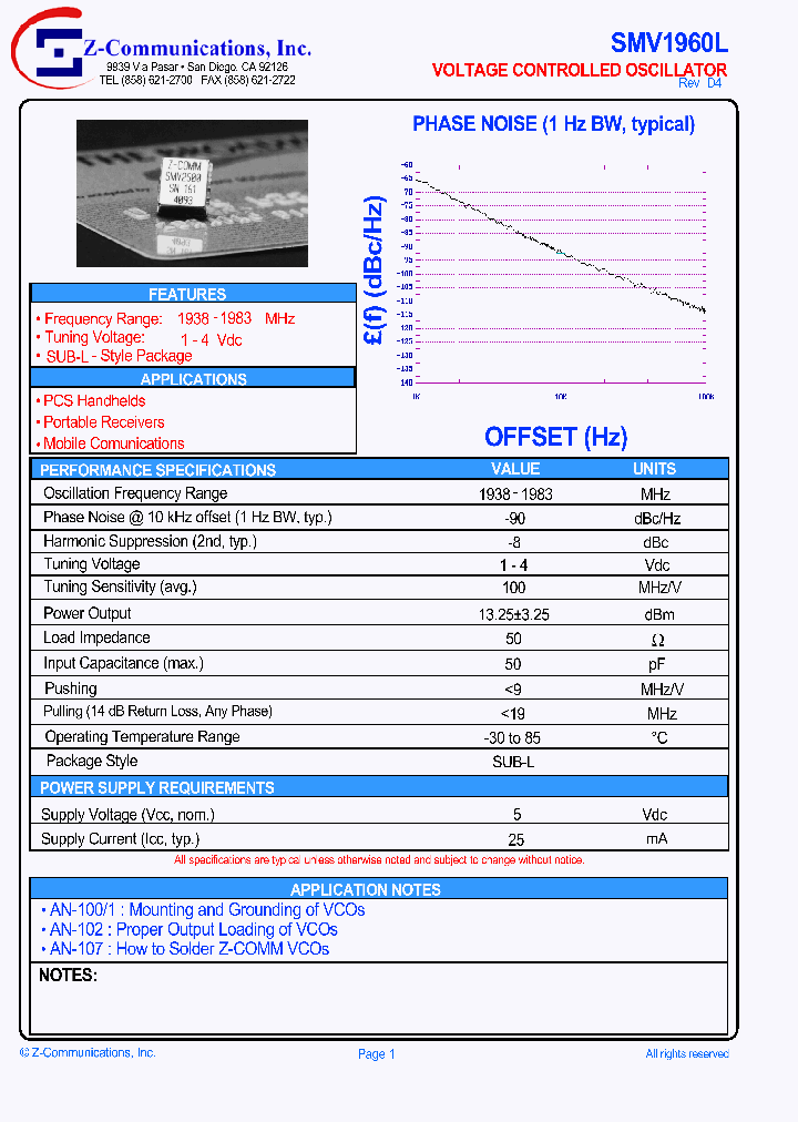 SMV1960L_1311688.PDF Datasheet