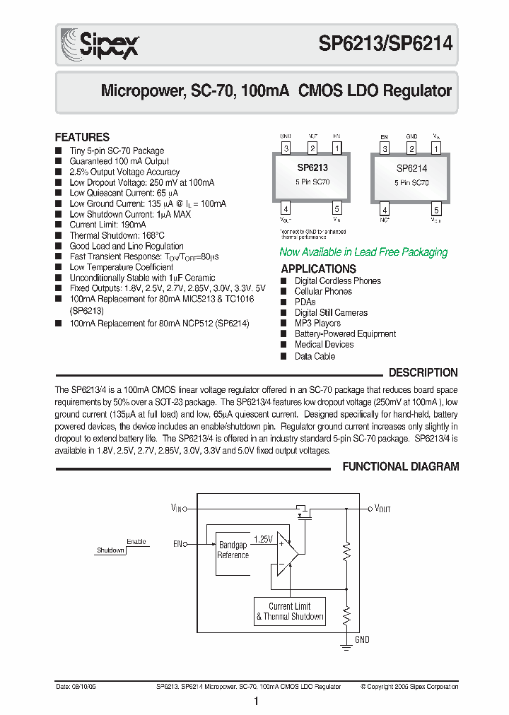 SP6213EC5-50TR_1054686.PDF Datasheet