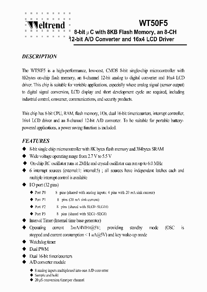 WT50F5_1336940.PDF Datasheet