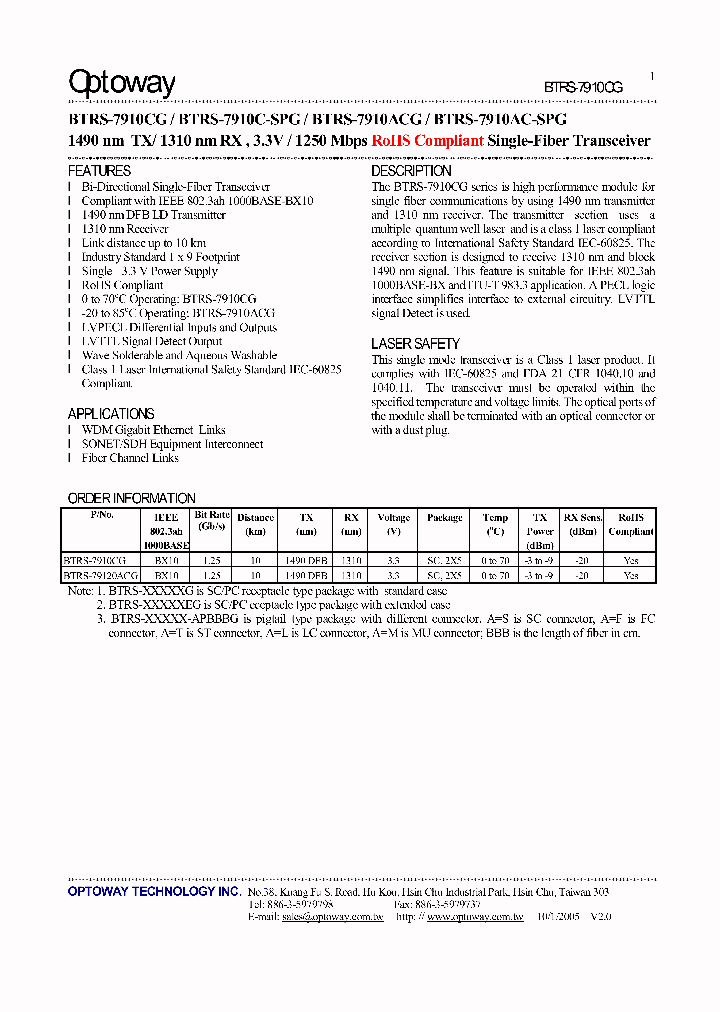 BTRS-7910C-SPG_4119391.PDF Datasheet