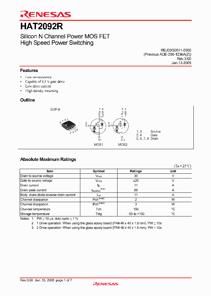 HAT2092R_4163028.PDF Datasheet