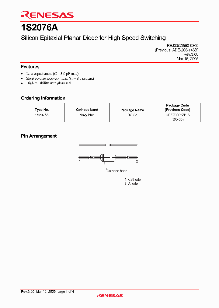 1S2076A_4365790.PDF Datasheet