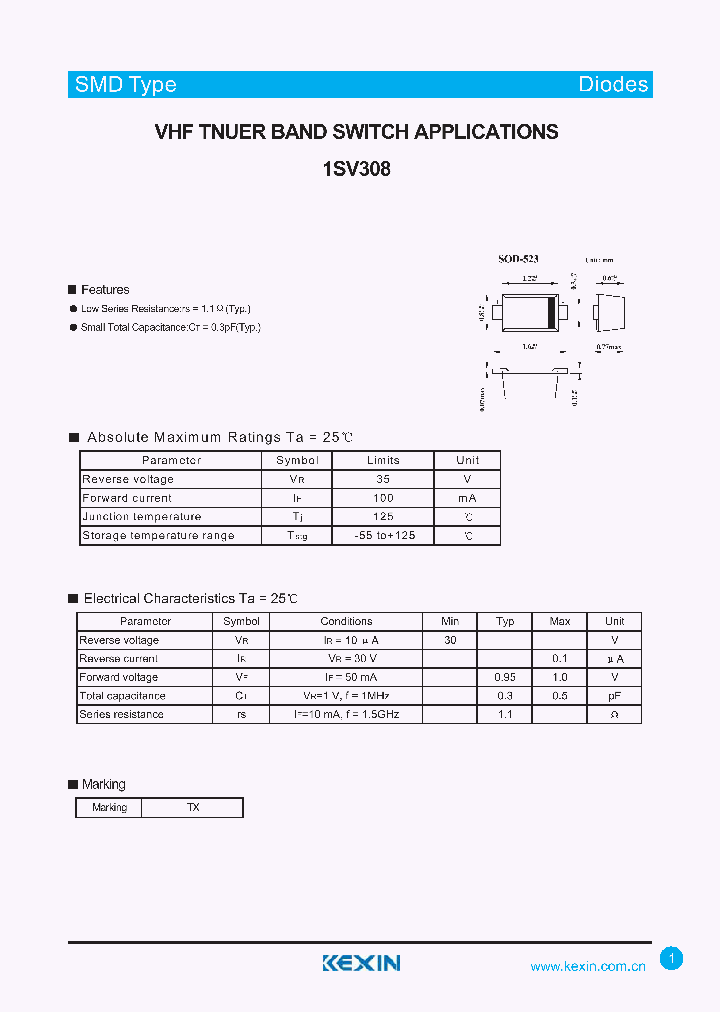 1SV308_4374818.PDF Datasheet