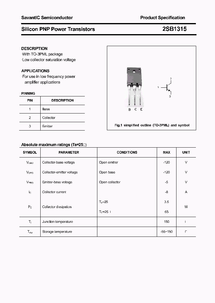 2SB1315_4418942.PDF Datasheet