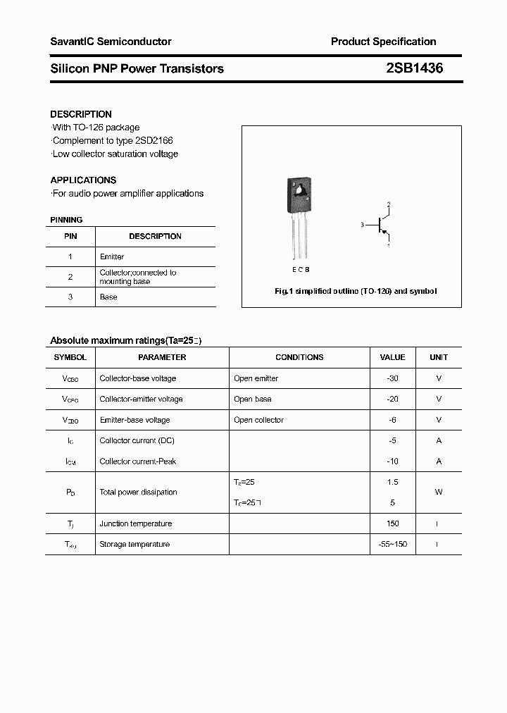 2SB1436_4729223.PDF Datasheet