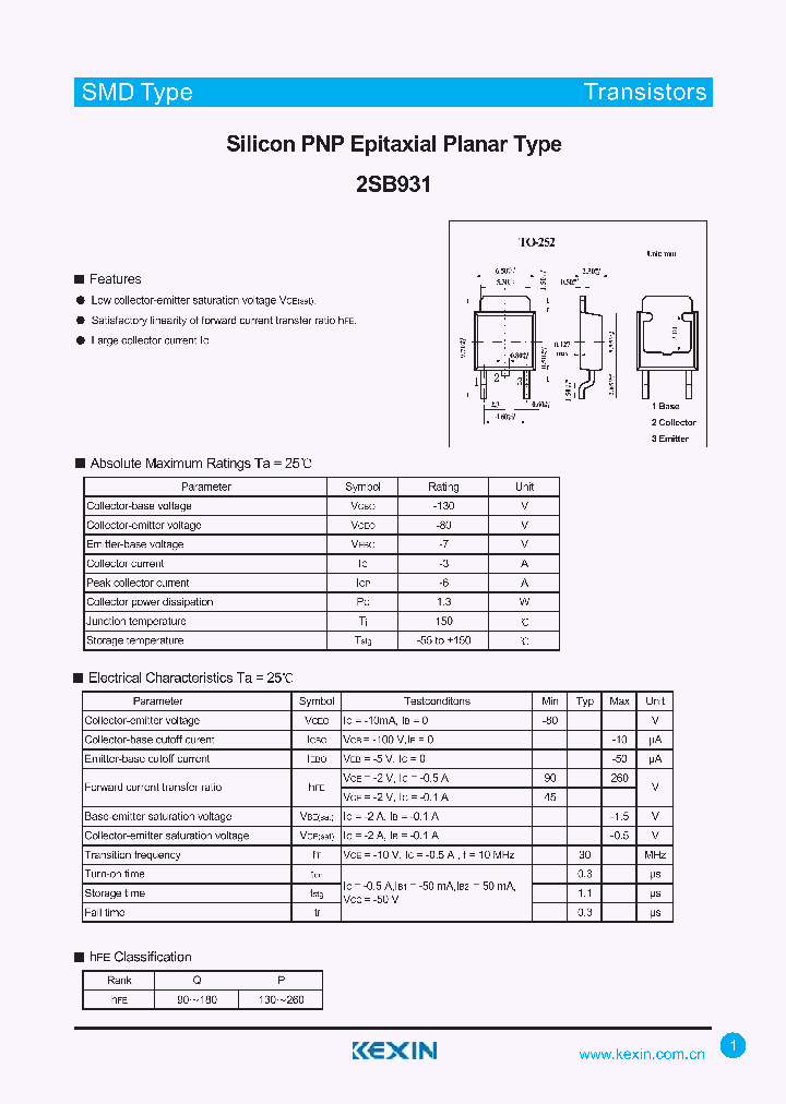 2SB931_4377124.PDF Datasheet