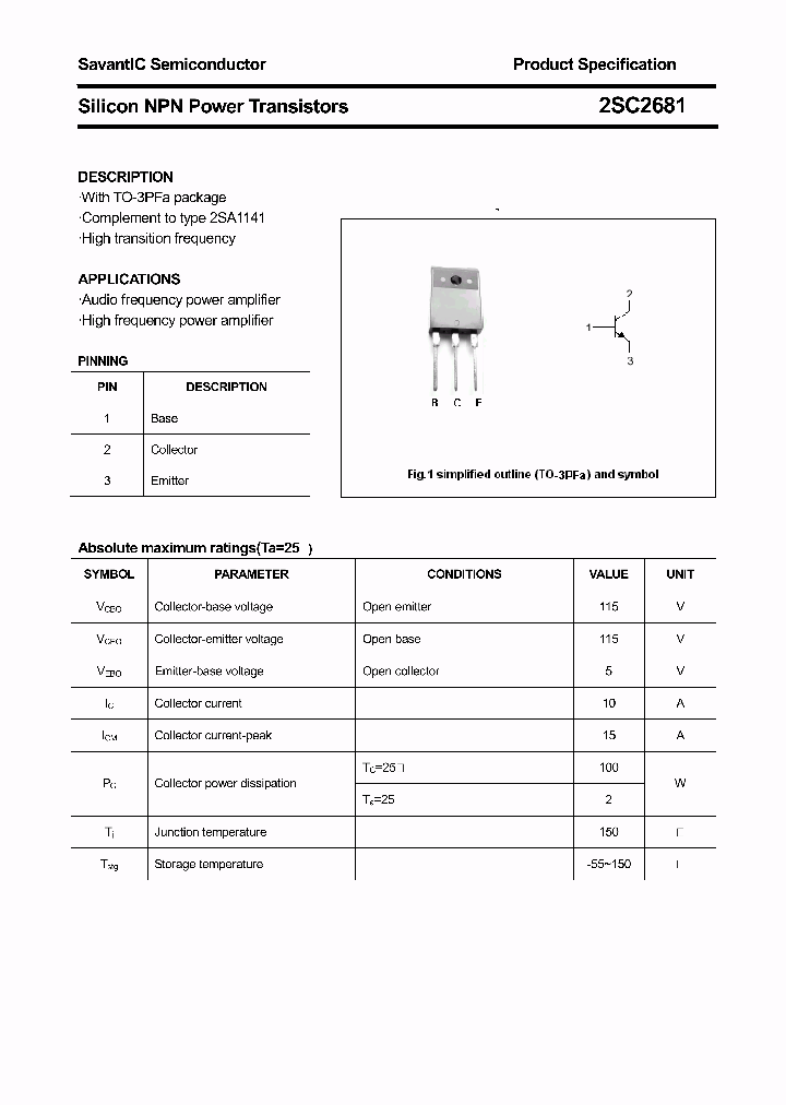 2SC2681_4582167.PDF Datasheet