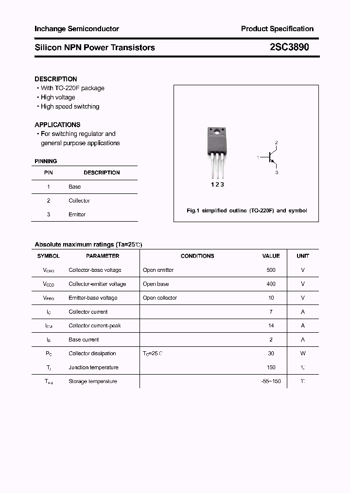 2SC3890_4354742.PDF Datasheet