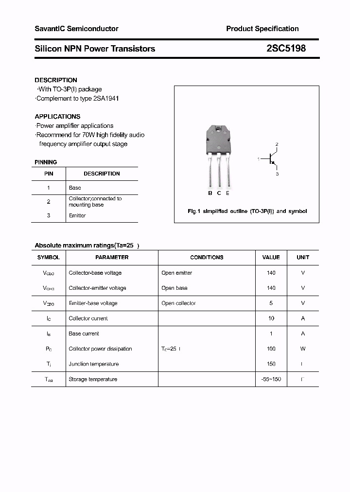 2SC5198_4408624.PDF Datasheet