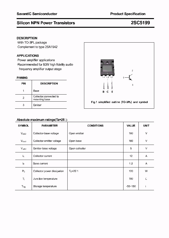 2SC5199_4639121.PDF Datasheet