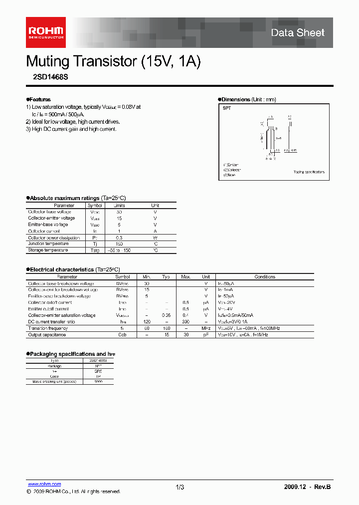 2SD1468S09_4572301.PDF Datasheet