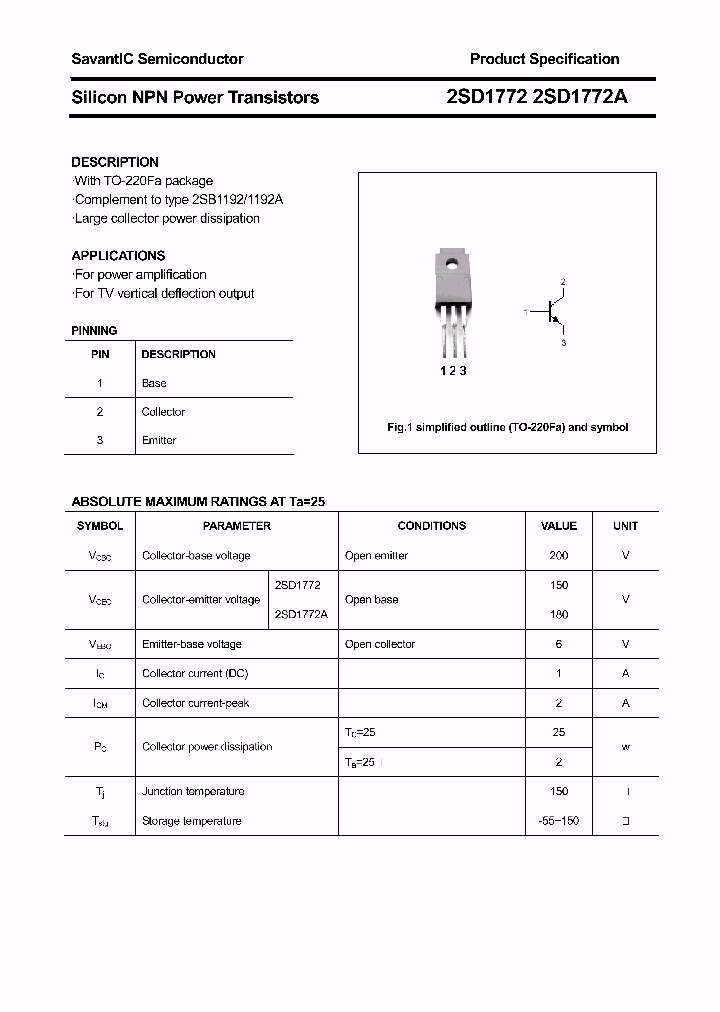 2SD1772_4373683.PDF Datasheet