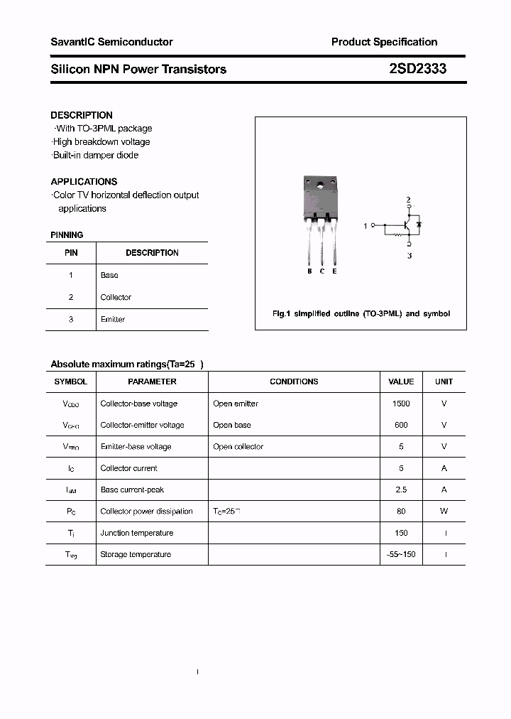 2SD2333_4397386.PDF Datasheet