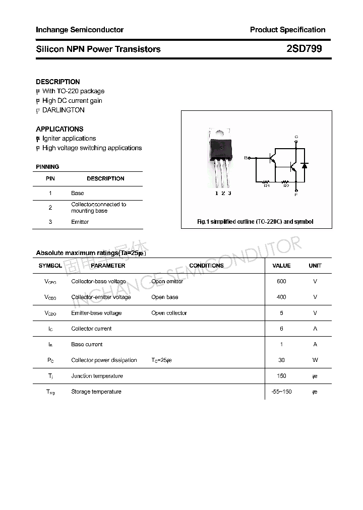 2SD799_4322968.PDF Datasheet