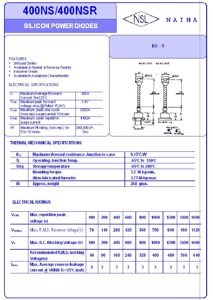 400NS_4480458.PDF Datasheet