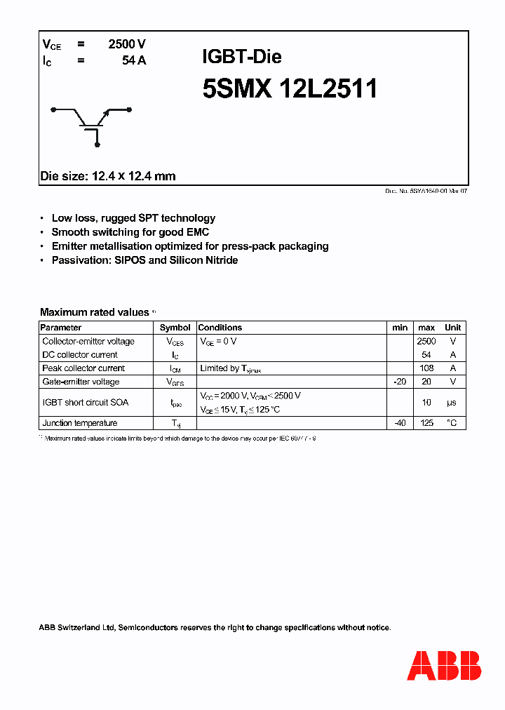 5SMX12L2511_4184249.PDF Datasheet