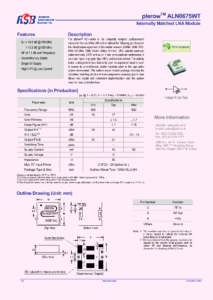 ALN0675WT_4430090.PDF Datasheet