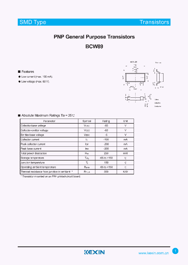 BCW89_4317616.PDF Datasheet