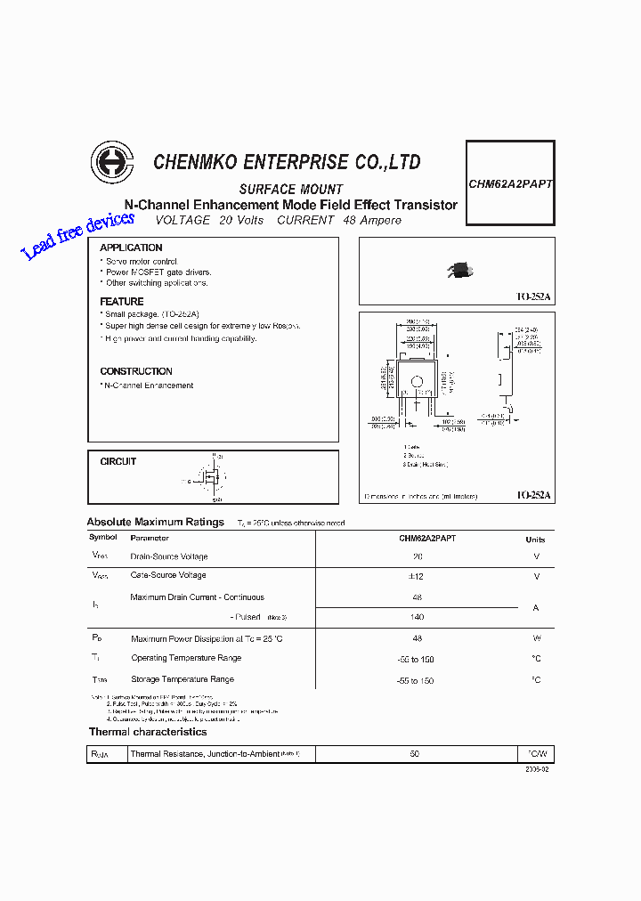 CHM62A2PAPT_4530773.PDF Datasheet