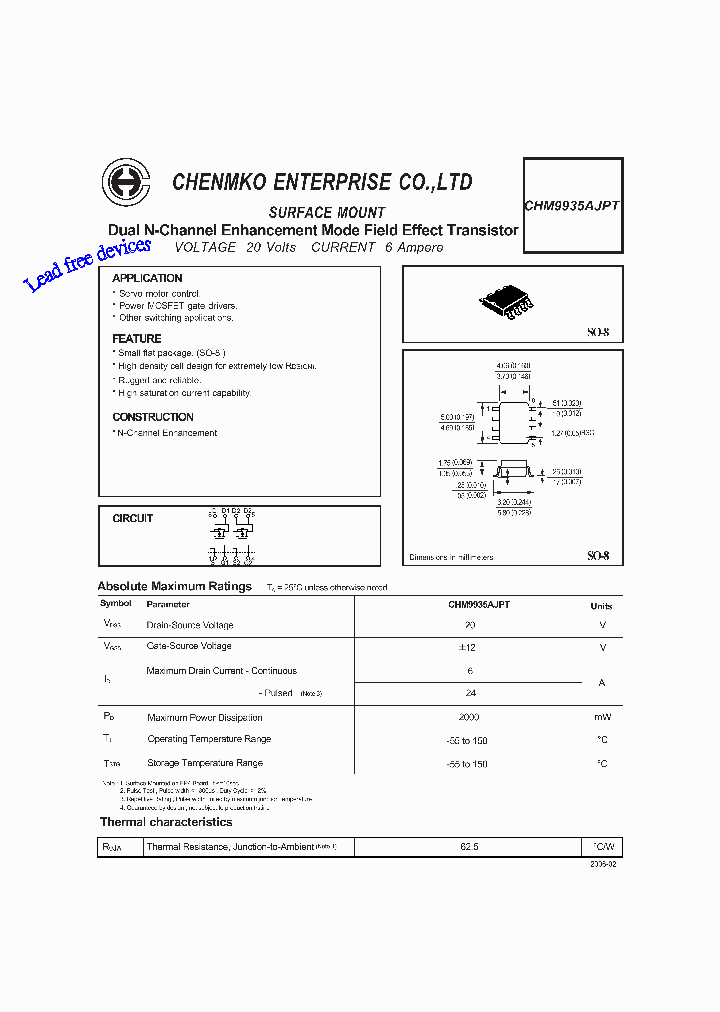 CHM9935AJPT_4709209.PDF Datasheet