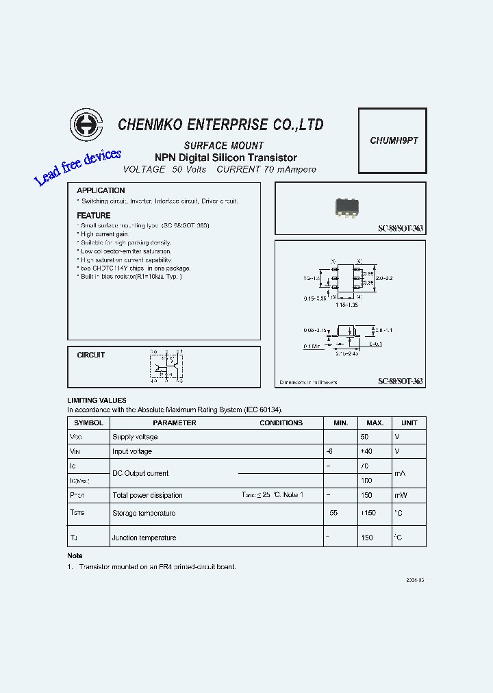 CHUMH9PT_4490004.PDF Datasheet