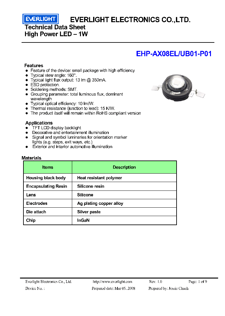 EHP-AX08EL-UB01_4457986.PDF Datasheet
