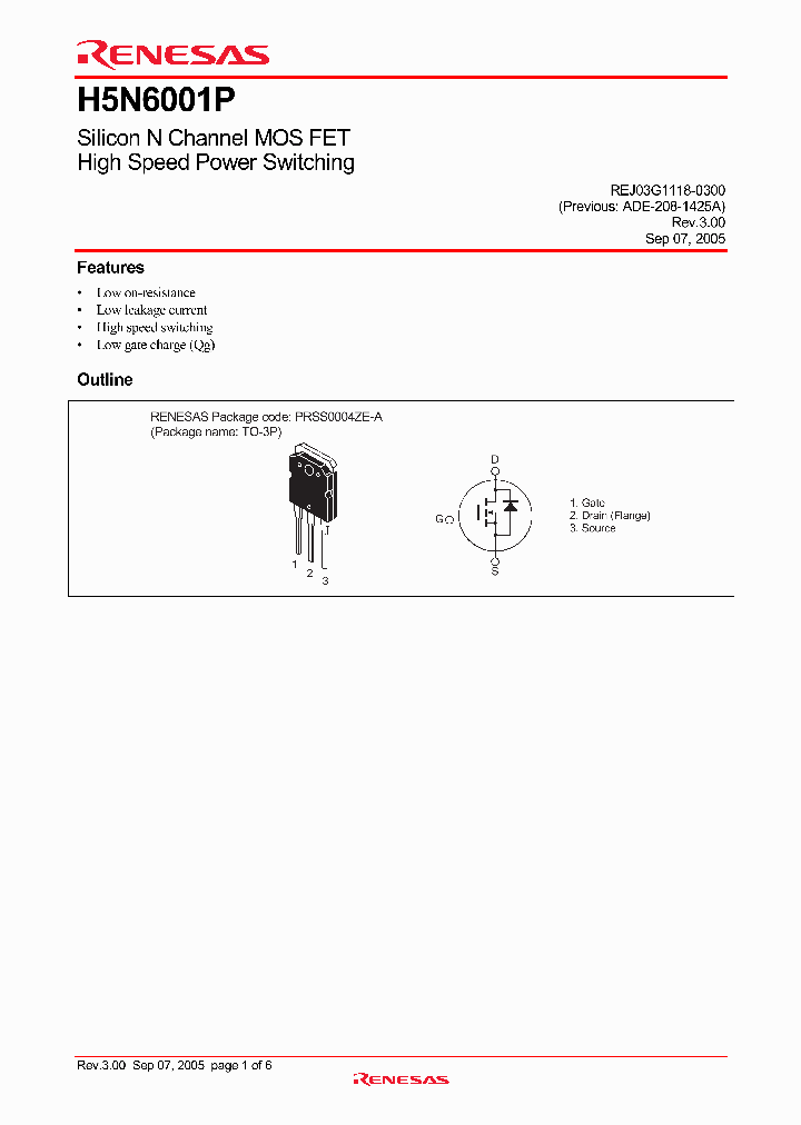 H5N6001P05_4663533.PDF Datasheet