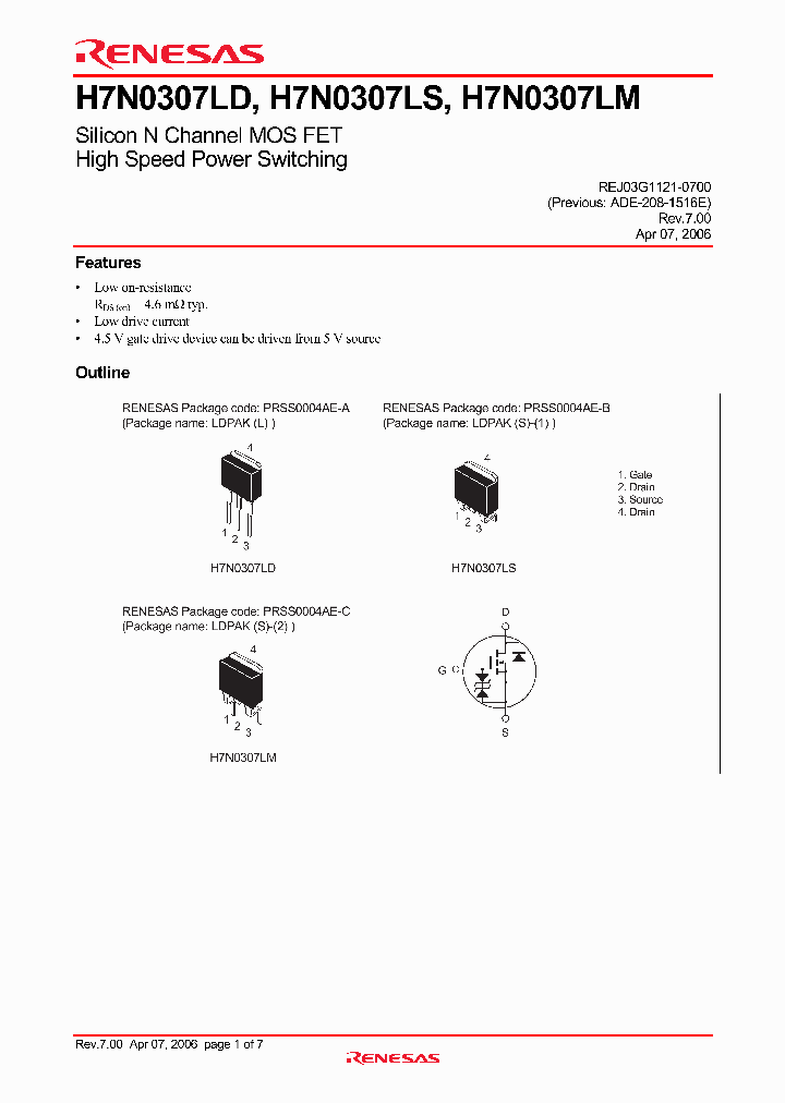 H7N0307LMTL-E_4261966.PDF Datasheet