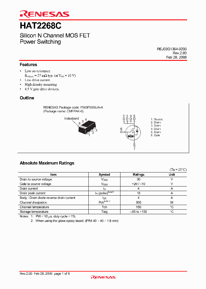 HAT2268C-EL-E_4260476.PDF Datasheet