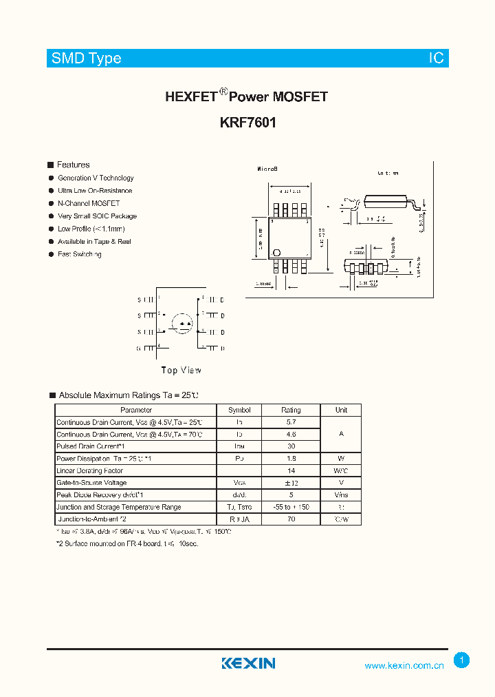 KRF7601_4326501.PDF Datasheet