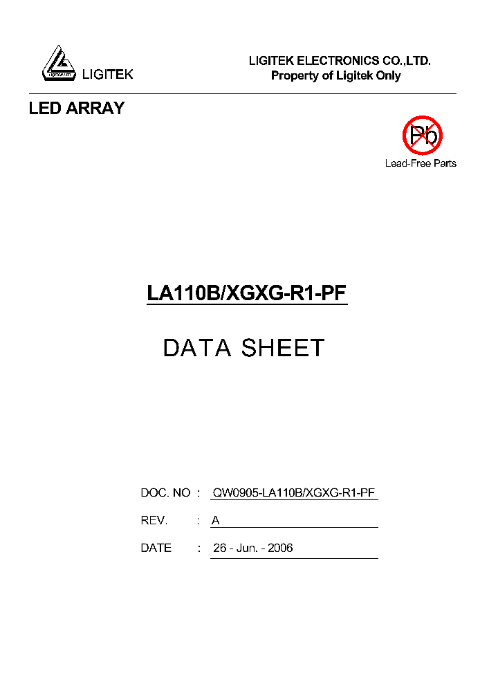 LA110B-XGXG-R1-PF_4790510.PDF Datasheet