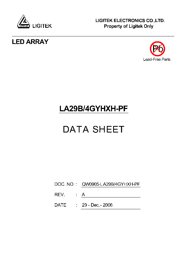LA29B-4GYHXH-PF_4898674.PDF Datasheet