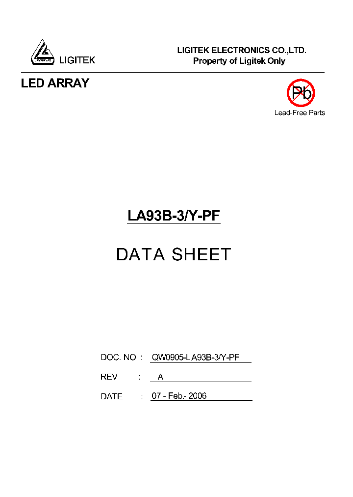 LA93B-3-Y-PF_4538605.PDF Datasheet