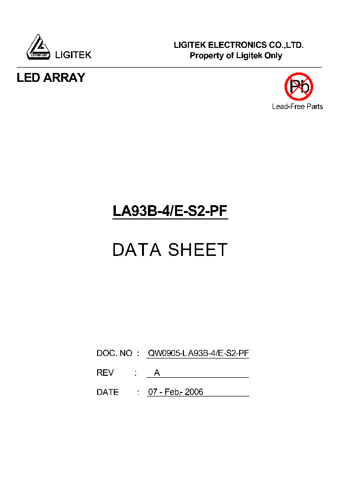 LA93B-4-E-S2-PF_4538607.PDF Datasheet