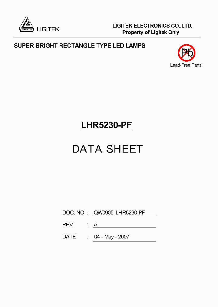 LHR5230-PF_4564734.PDF Datasheet